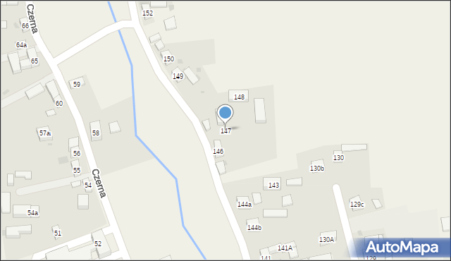 Czerna, Czerna, 147, mapa Czerna