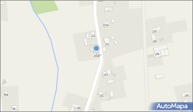 Czerna, Czerna, 202a, mapa Czerna