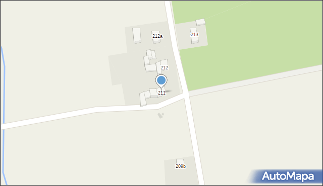Czerna, Czerna, 211, mapa Czerna