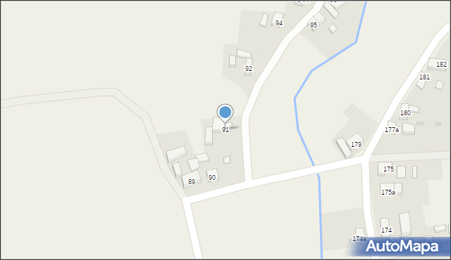 Czerna, Czerna, 91, mapa Czerna