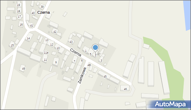 Czerna, Czerna, 2, mapa Czerna