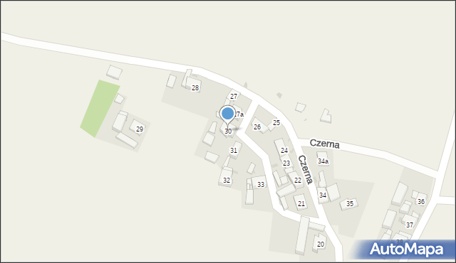 Czerna, Czerna, 30, mapa Czerna