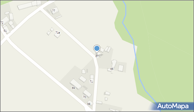 Czerna, Czerna, 67, mapa Czerna