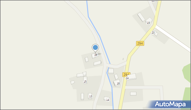 Czerna, Czerna, 16, mapa Czerna