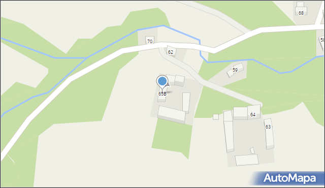 Czerńczyce, Czerńczyce, 65B, mapa Czerńczyce