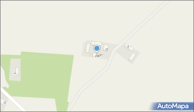 Czerniak, Czerniak, 10a, mapa Czerniak