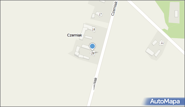 Czerniak, Czerniak, 19, mapa Czerniak