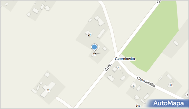 Czerniawka, Czerniawka, 27, mapa Czerniawka