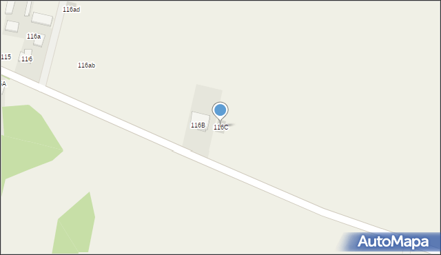 Czernic, Czernic, 116C, mapa Czernic