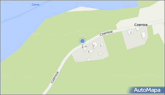 Czernice, Czernice, 6, mapa Czernice