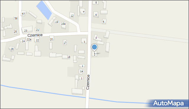 Czernice, Czernice, 2, mapa Czernice