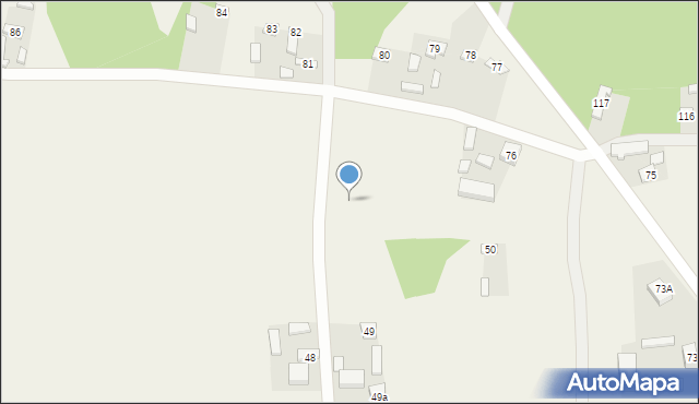 Czernice, Czernice, 50c, mapa Czernice