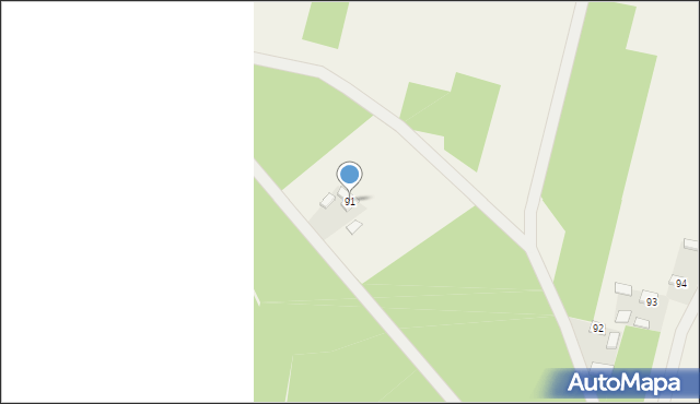Czernice, Czernice, 91, mapa Czernice