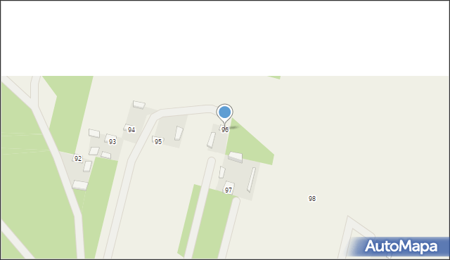 Czernice, Czernice, 96, mapa Czernice