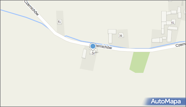 Czernichów, Czernichów, 24, mapa Czernichów