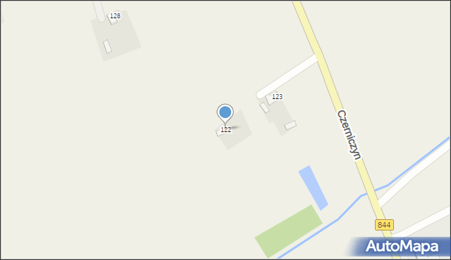Czerniczyn, Czerniczyn, 122, mapa Czerniczyn