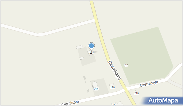 Czerniczyn, Czerniczyn, 127, mapa Czerniczyn
