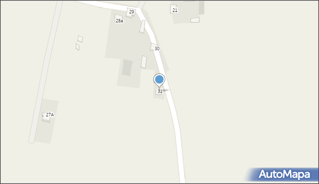 Czernie, Czernie, 31, mapa Czernie