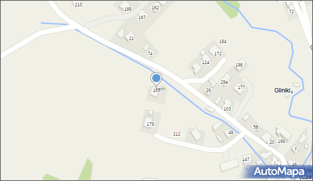 Czerniec, Czerniec, 105, mapa Czerniec