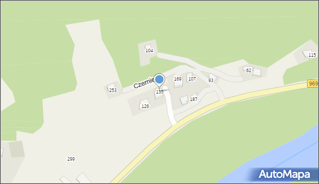 Czerniec, Czerniec, 135, mapa Czerniec