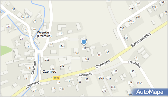 Czerniec, Czerniec, 138, mapa Czerniec