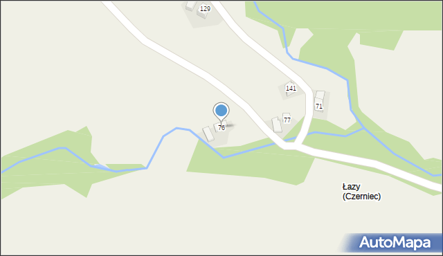 Czerniec, Czerniec, 76, mapa Czerniec