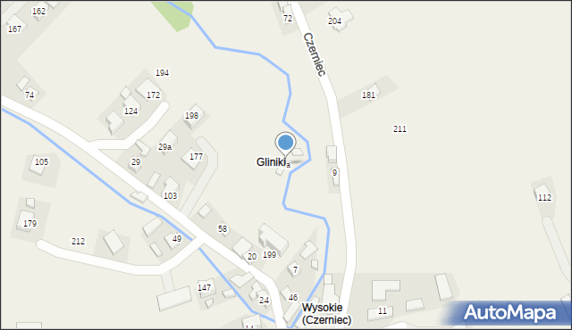 Czerniec, Czerniec, 9a, mapa Czerniec