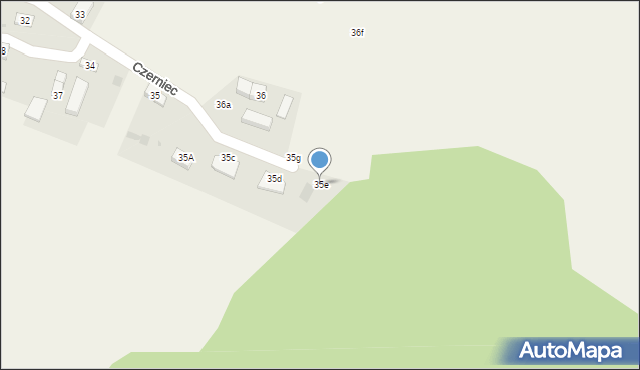 Czerniec, Czerniec, 35e, mapa Czerniec