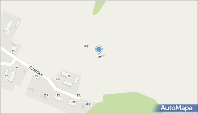 Czerniec, Czerniec, 36f, mapa Czerniec