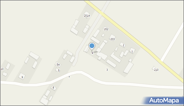 Czernięcin Główny, Czernięcin Główny, 4, mapa Czernięcin Główny