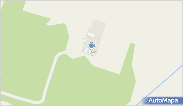 Czerniejów, Czerniejów, 1A, mapa Czerniejów