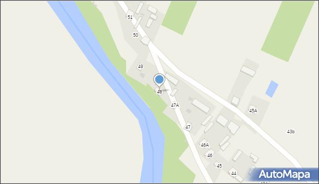 Czerniejów, Czerniejów, 48, mapa Czerniejów