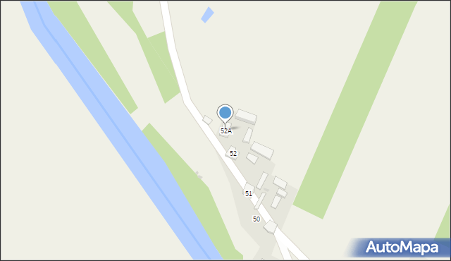 Czerniejów, Czerniejów, 52A, mapa Czerniejów