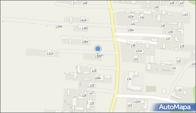 Czerniejów, Czerniejów, 132b, mapa Czerniejów