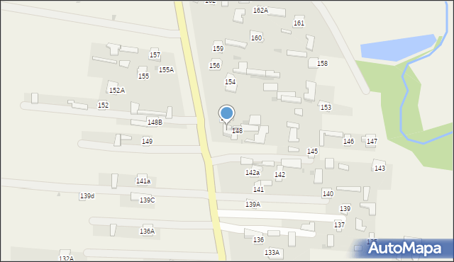 Czerniejów, Czerniejów, 148A, mapa Czerniejów