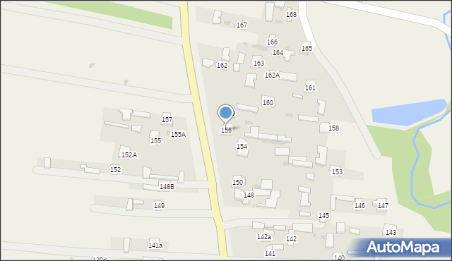 Czerniejów, Czerniejów, 156, mapa Czerniejów