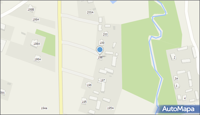 Czerniejów, Czerniejów, 198, mapa Czerniejów