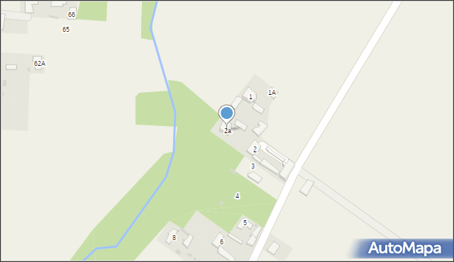 Czerniejów, Czerniejów, 2a, mapa Czerniejów