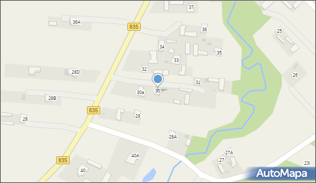 Czerniejów, Czerniejów, 30, mapa Czerniejów