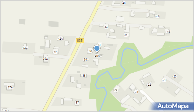 Czerniejów, Czerniejów, 40A, mapa Czerniejów