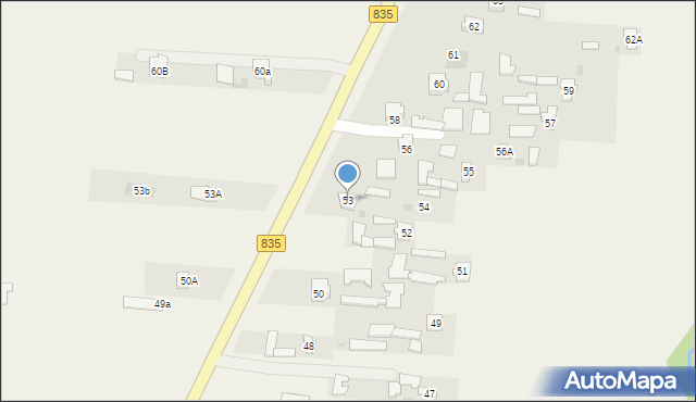 Czerniejów, Czerniejów, 53, mapa Czerniejów