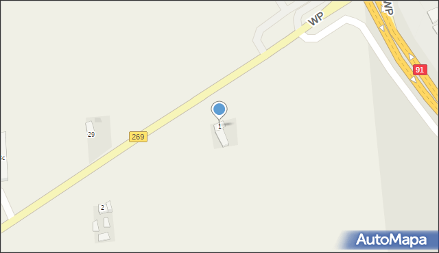 Czerniewiczki, Czerniewiczki, 1, mapa Czerniewiczki