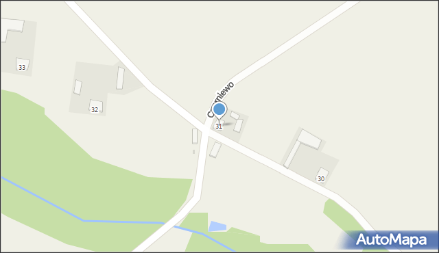 Czerniewo, Czerniewo, 31, mapa Czerniewo