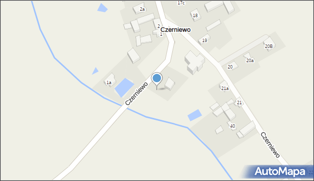 Czerniewo, Czerniewo, 21d, mapa Czerniewo