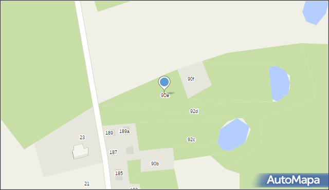 Czerniewo, Czerniewo, 90e, mapa Czerniewo