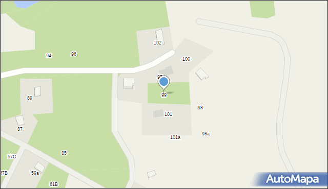 Czerniewo, Czerniewo, 99, mapa Czerniewo