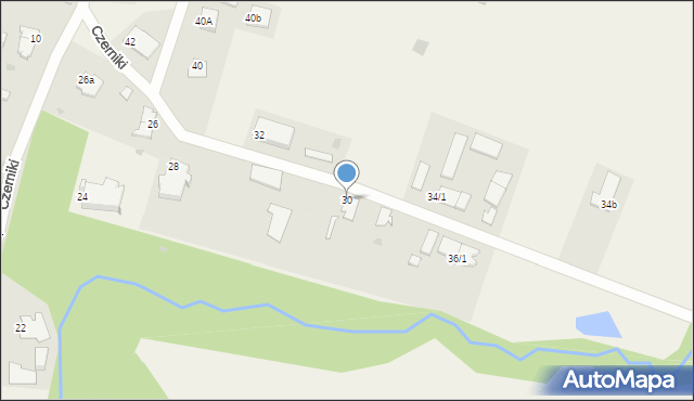 Czerniki, Czerniki, 30, mapa Czerniki