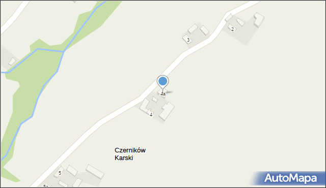 Czerników Karski, Czerników Karski, 4a, mapa Czerników Karski