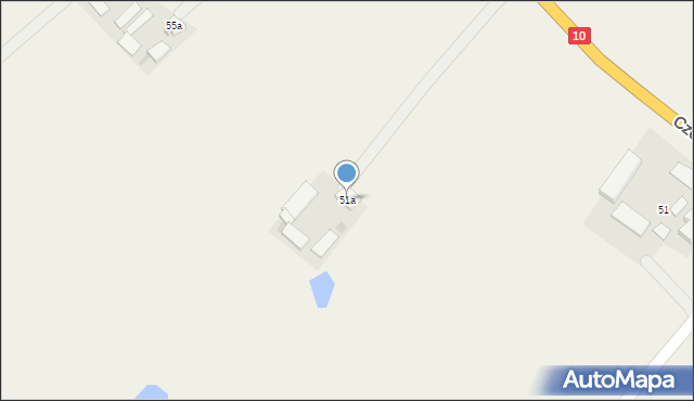 Czernikówko, Czernikówko, 51a, mapa Czernikówko