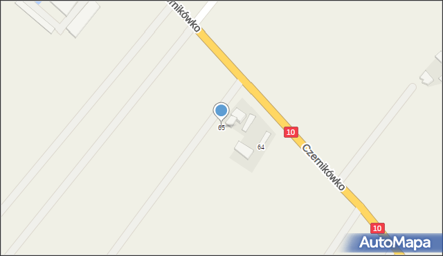 Czernikówko, Czernikówko, 65, mapa Czernikówko